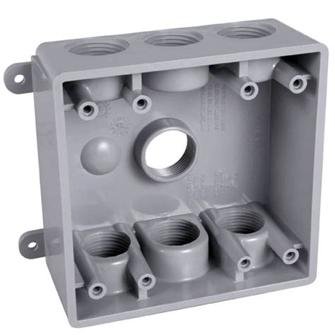 double insulated junction box|double sided electrical outlet box.